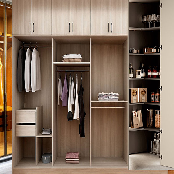 wardrobe hardware and storage solution